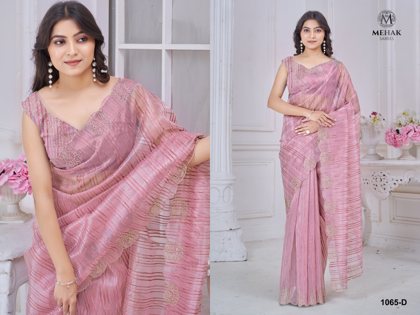 1065D Mehek Jacquard Sarees