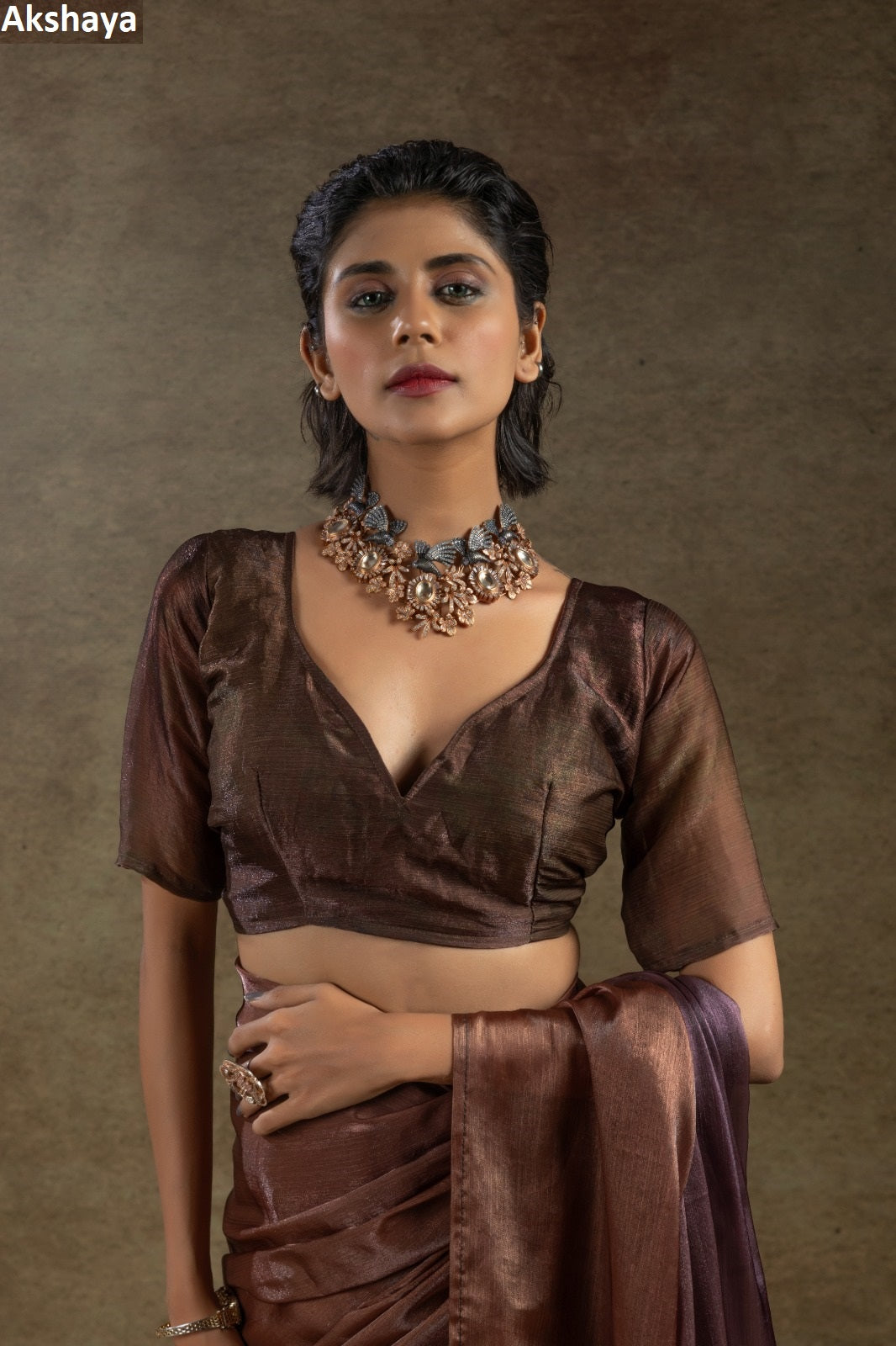 106B Akshaya Satin Silk Sarees