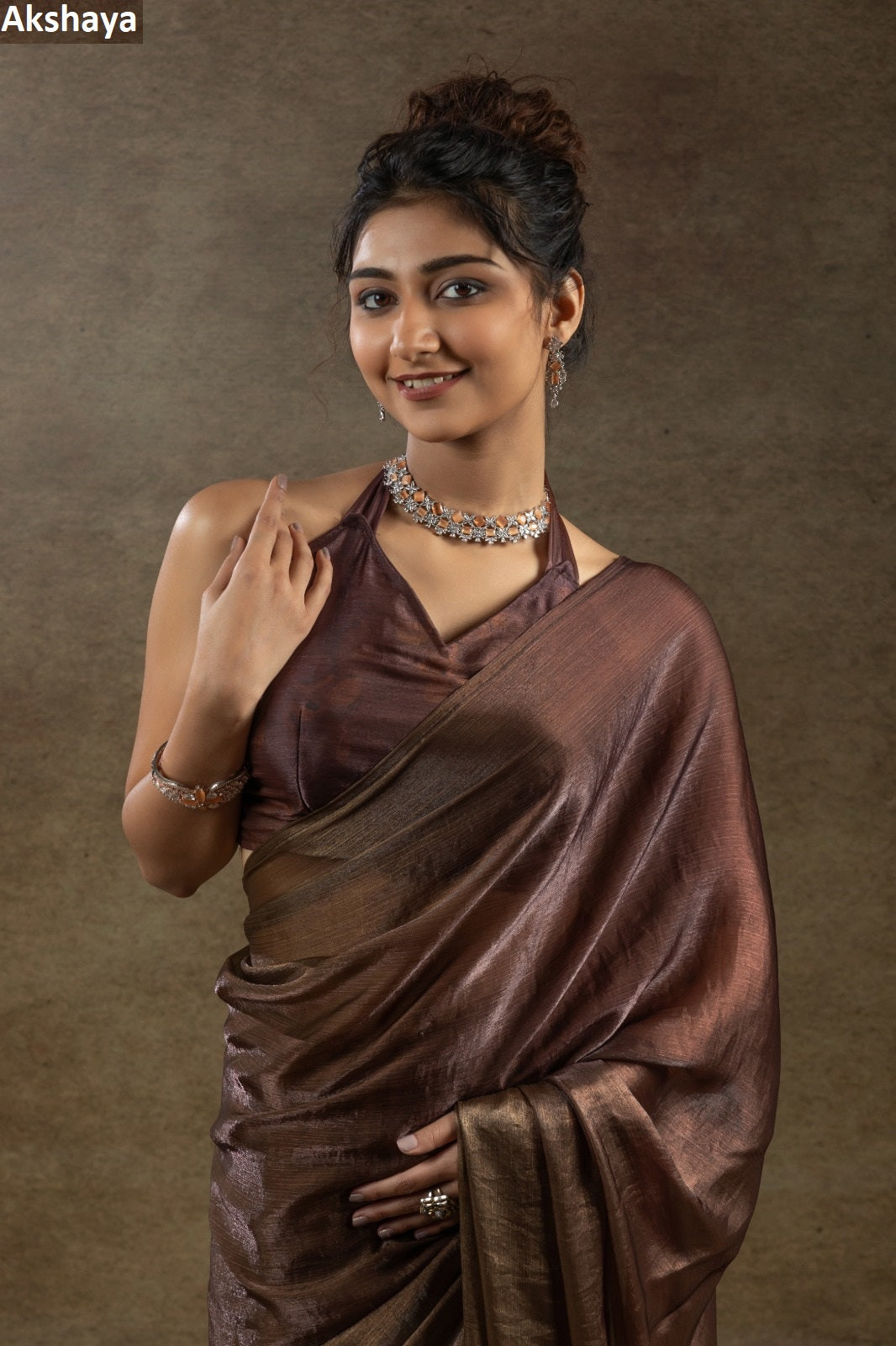106D Akshaya Satin Silk Sarees