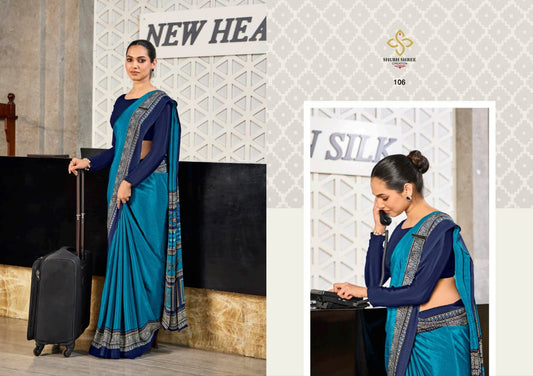 106 Florence Shubh Shree Crepe Sarees