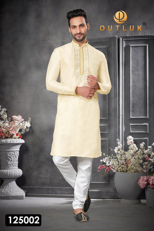 125002 Outluk Mens Kurta Pyjama