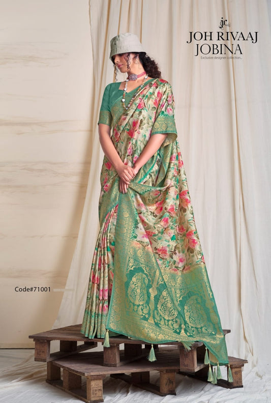 71001 Jobina Joh Rivaaj Sarees