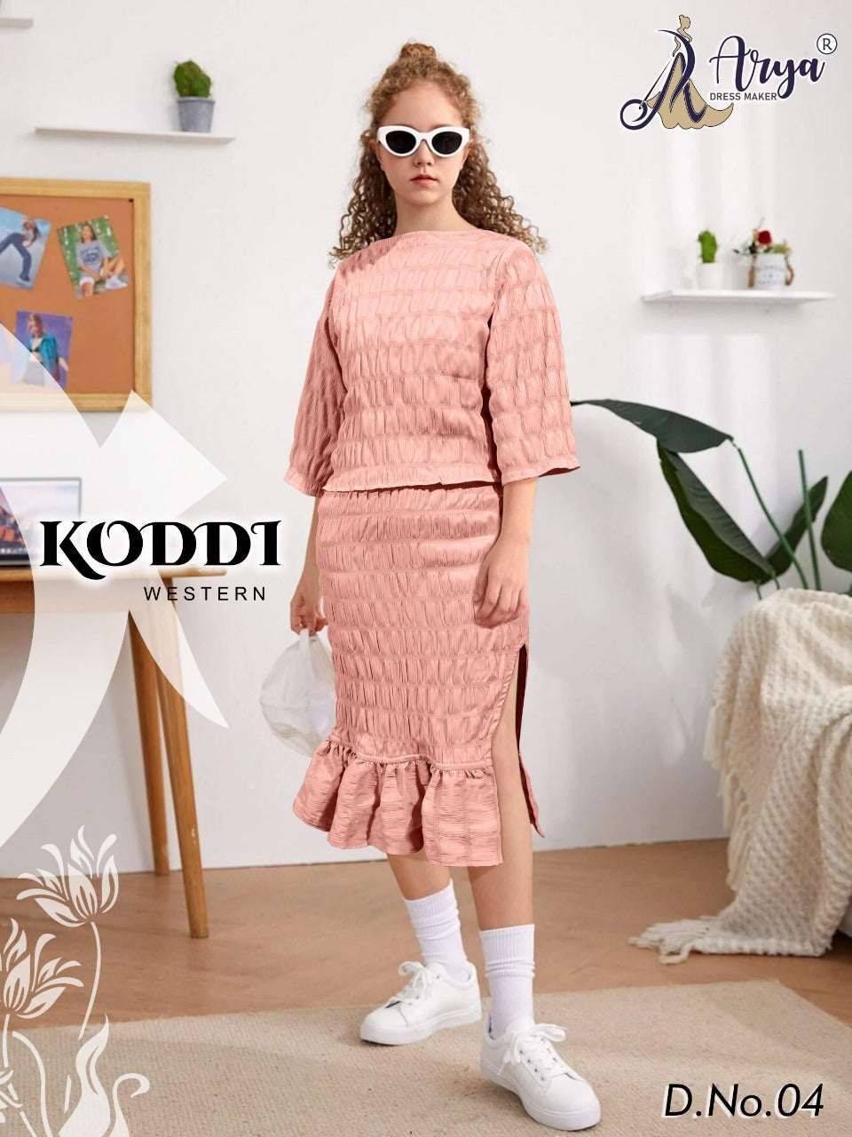 04 Koddi Adm Girls Western Dress