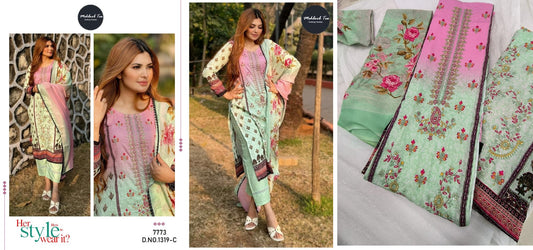 1319C Mehboob Tex Pakistani Salwar Suits