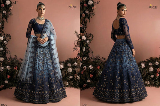1075 Alizeh Butterfly Net Lehenga Choli