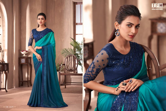 Sw-1109 Sandal Wood Vol 11 Tfh Sarees