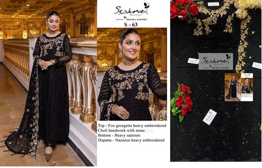 S-63 Serine Pakistani Salwar Suits