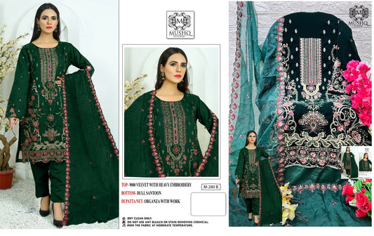 280B Mushq Pakistani Salwar Suits