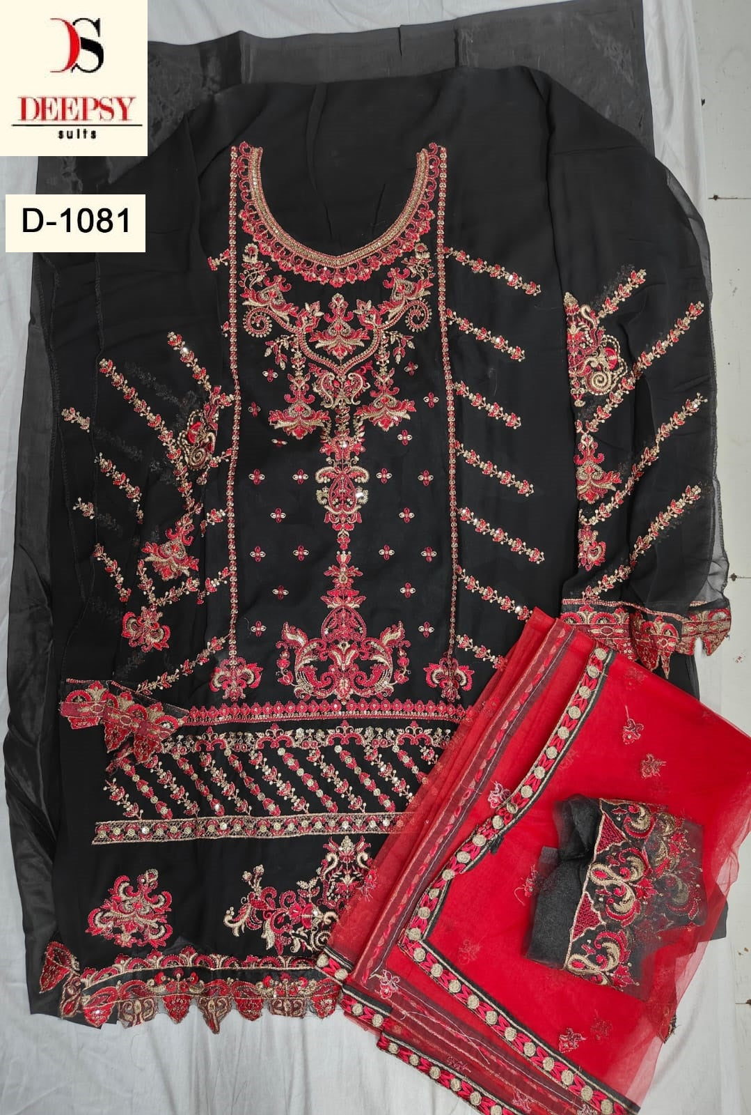 1081 Deepsy Embroidery Pakistani Salwar Suits