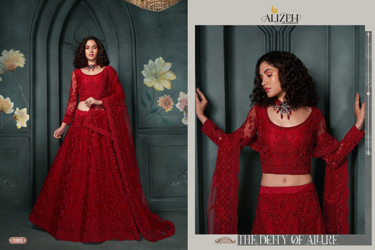 1083 Bridal Heritage Vol 5 Alizeh Embroidered Lehenga Choli
