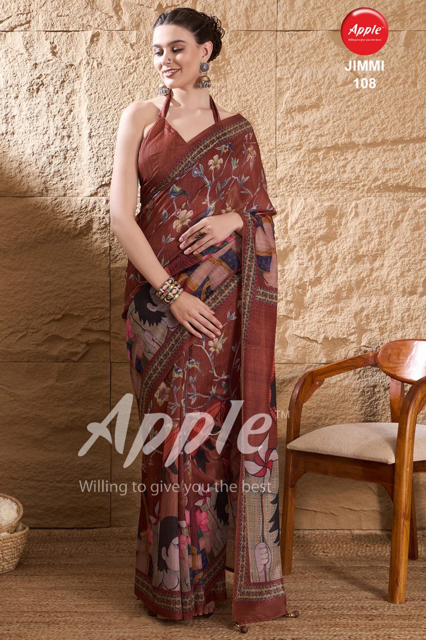108 Jimmi Vol 1 Apple Jenny Sarees