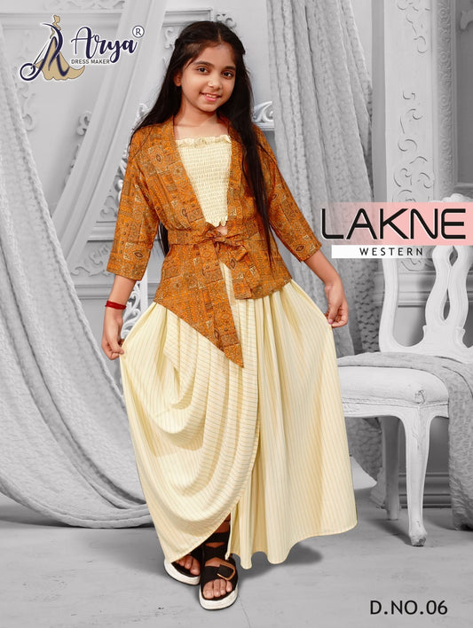 06 Lakne Adm Girls Western Dress