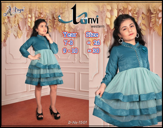 1501 Tanvi Adm Girls Western Dress