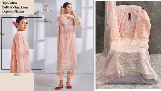 293 Hoor Tex Pakistani Salwar Suits