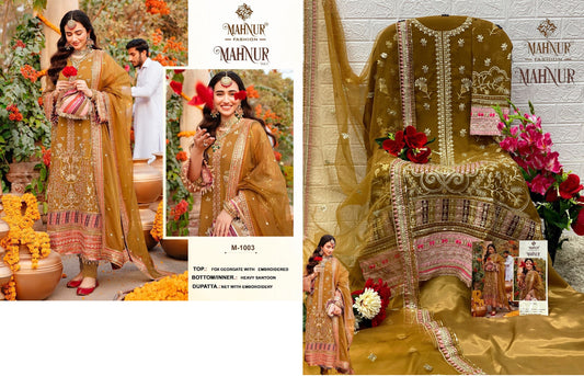 1003 Mahnur Pakistani Salwar Suits