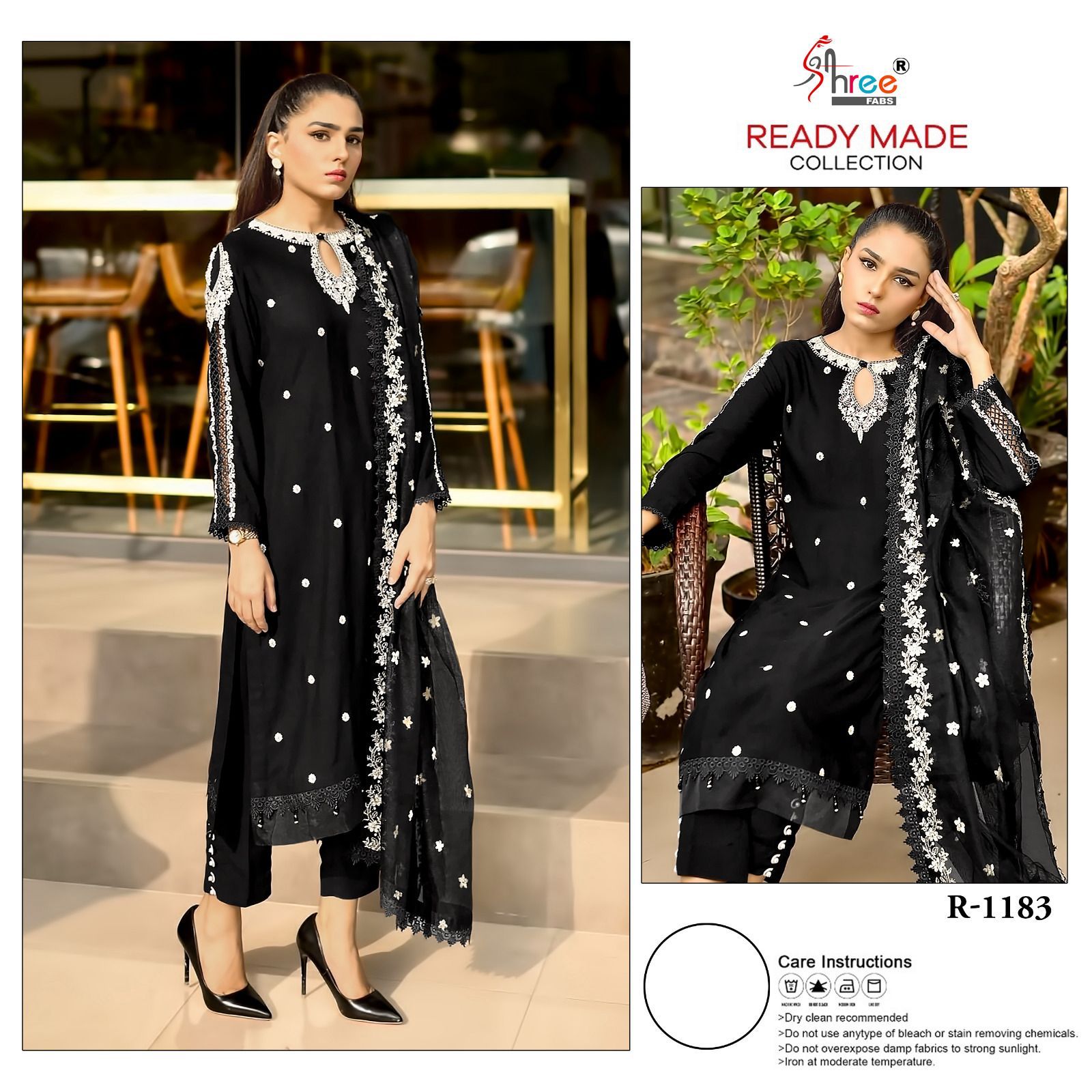 R-1183 Shree Fabs Pakistani Readymade Suits