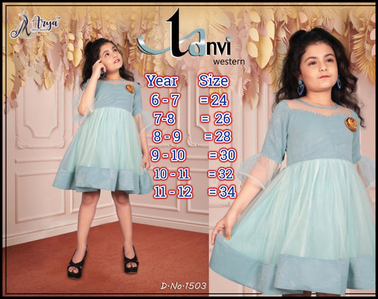 1503 Tanvi Adm Girls Western Dress
