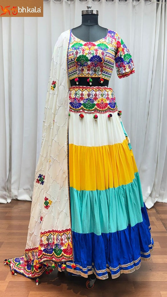 11021 Raas Vol 21 Shubhkala Viscose Cotton Chaniya Choli