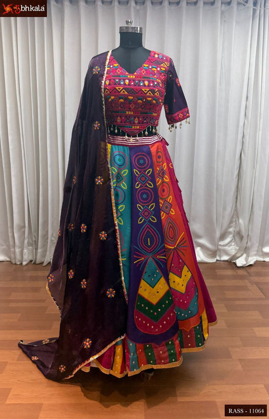 11061 Raas Vol 25 Shubhkala Viscose Cotton Chaniya Choli