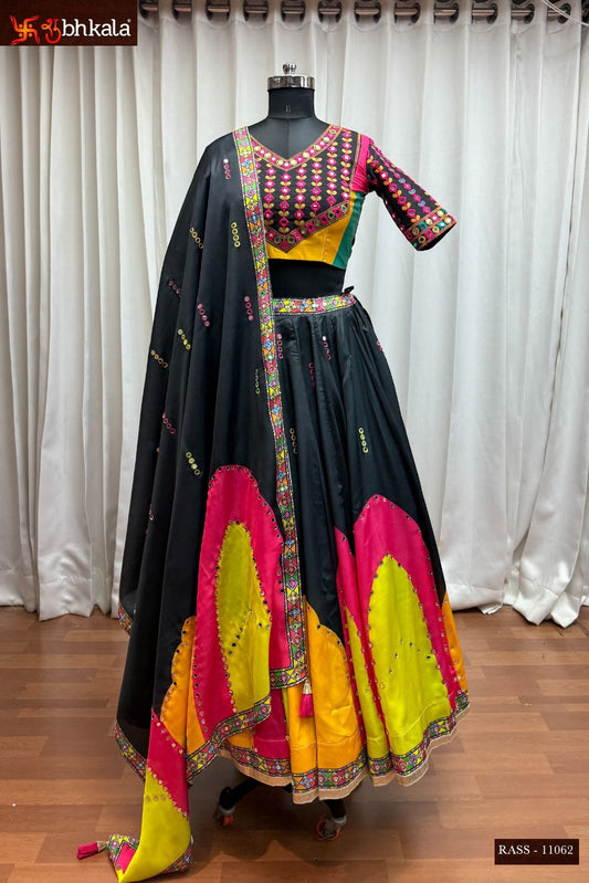 11062 Raas Vol 25 Shubhkala Gajji Silk Chaniya Choli
