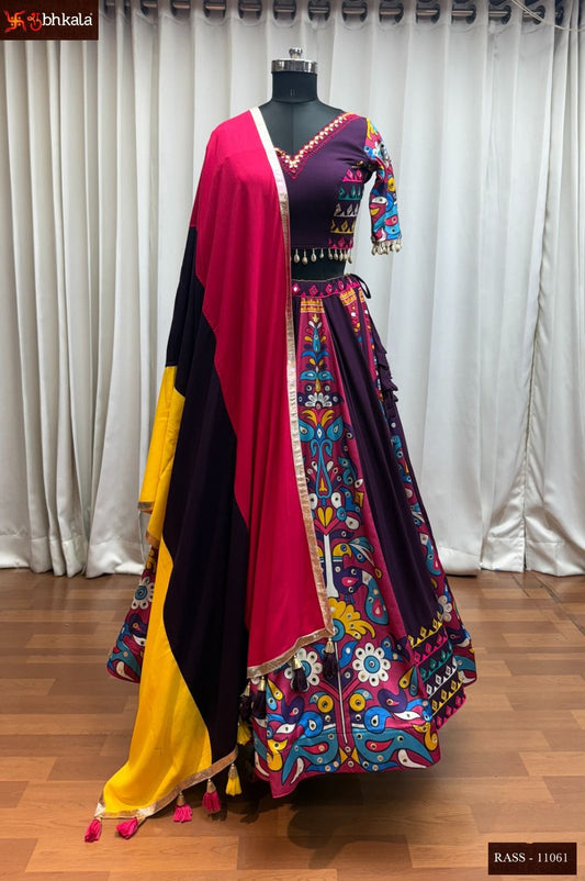 11064 Raas Vol 25 Shubhkala Gajji Silk Chaniya Choli