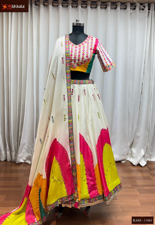 11065 Raas Vol 25 Shubhkala Gajji Silk Chaniya Choli