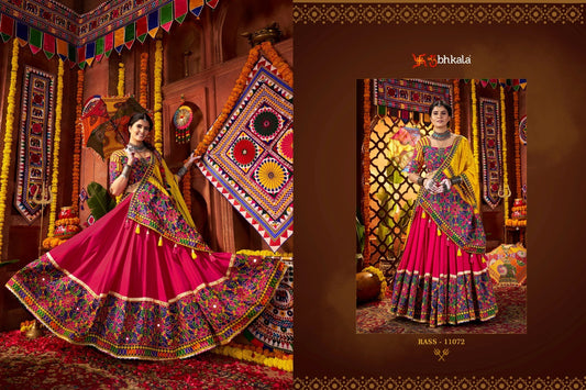 11072 Raas Vol 26 Shubhkala Silk Chaniya Choli