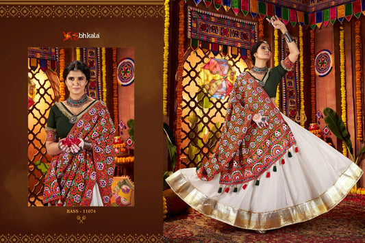 11074 Raas Vol 26 Shubhkala Silk Chaniya Choli