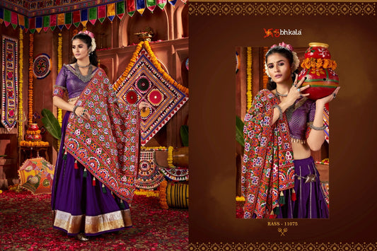 11075 Raas Vol 26 Shubhkala Silk Chaniya Choli
