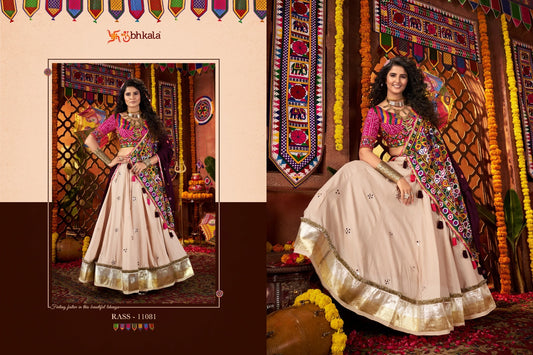 11081 Raas Vol 27 Shubhkala Viscose Cotton Chaniya Choli