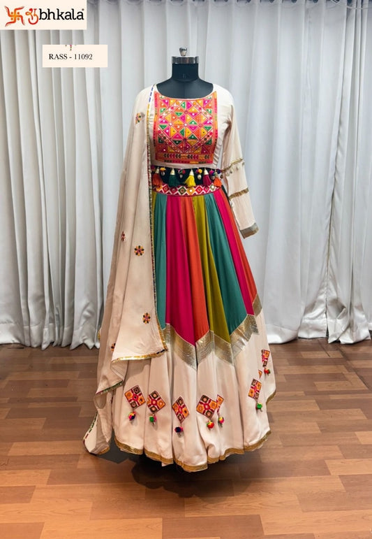 11092 Raas Vol 28 Shubhkala Viscose Cotton Chaniya Choli