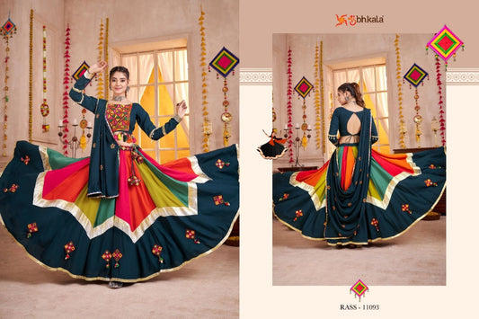 11093 Raas Vol 28 Shubhkala Viscose Cotton Chaniya Choli