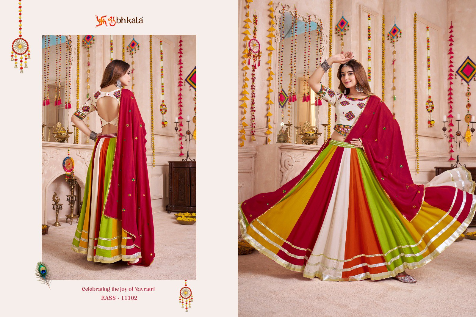 11102 Raas Vol 29 Shubhkala Viscose Cotton Chaniya Choli