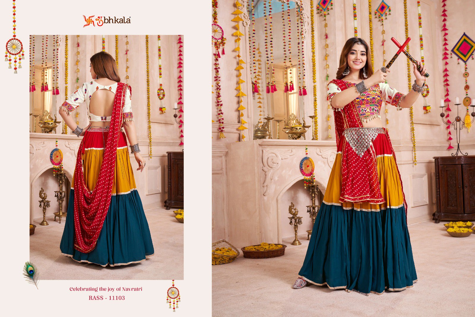 11103 Raas Vol 29 Shubhkala Viscose Cotton Chaniya Choli
