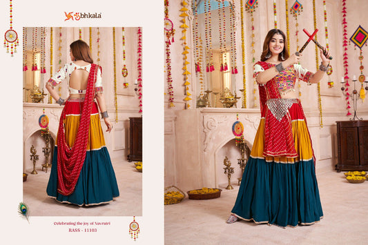 11103 Raas Vol 29 Shubhkala Viscose Cotton Chaniya Choli