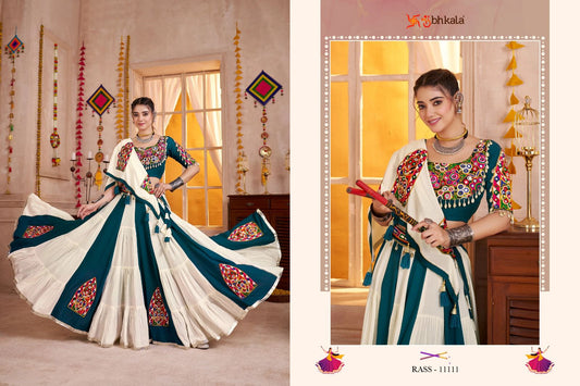 11111 Raas Vol 30 Shubhkala Viscose Cotton Chaniya Choli