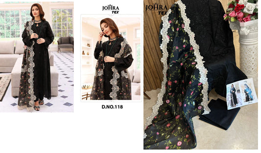 Jt-118 Johra Tex Pakistani Salwar Suits