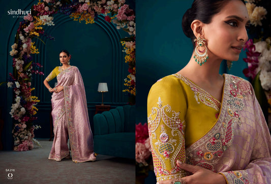 216 Tyohar Sindhuri Sarees