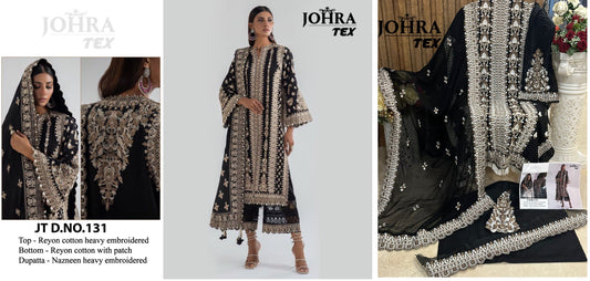 Jt 131 Johra Tex Pakistani Salwar Suits