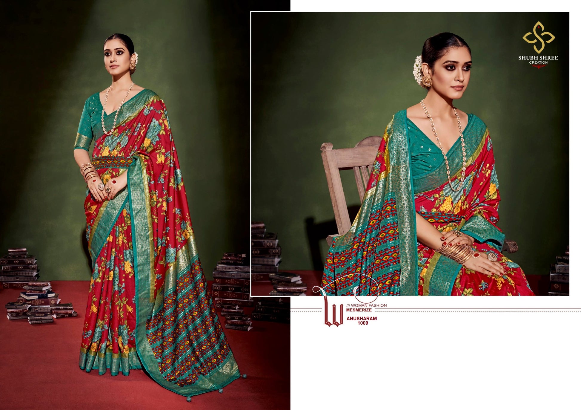 1009 Anusharam Shubh Shree Sarees