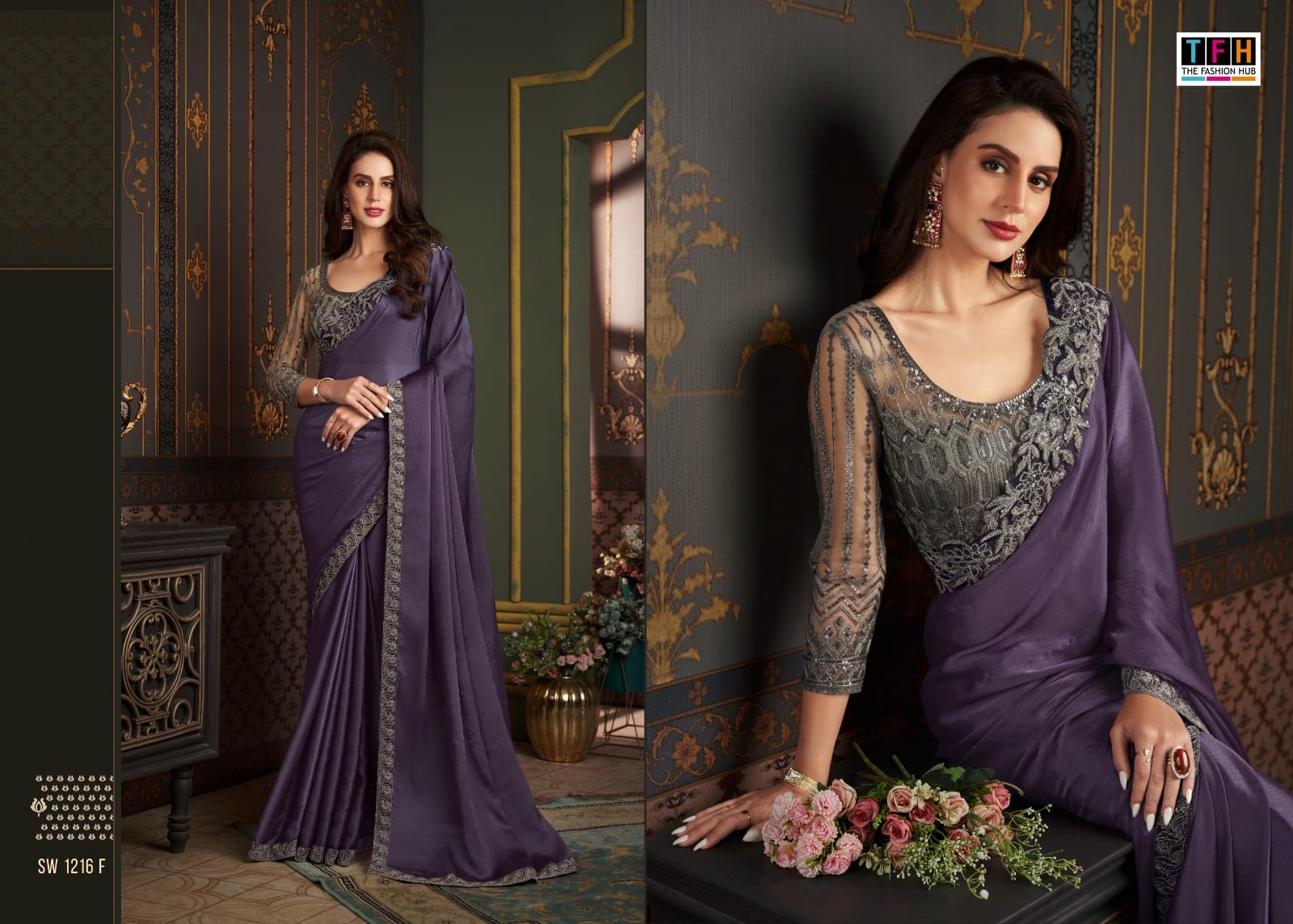 1216F Tfh Sarees