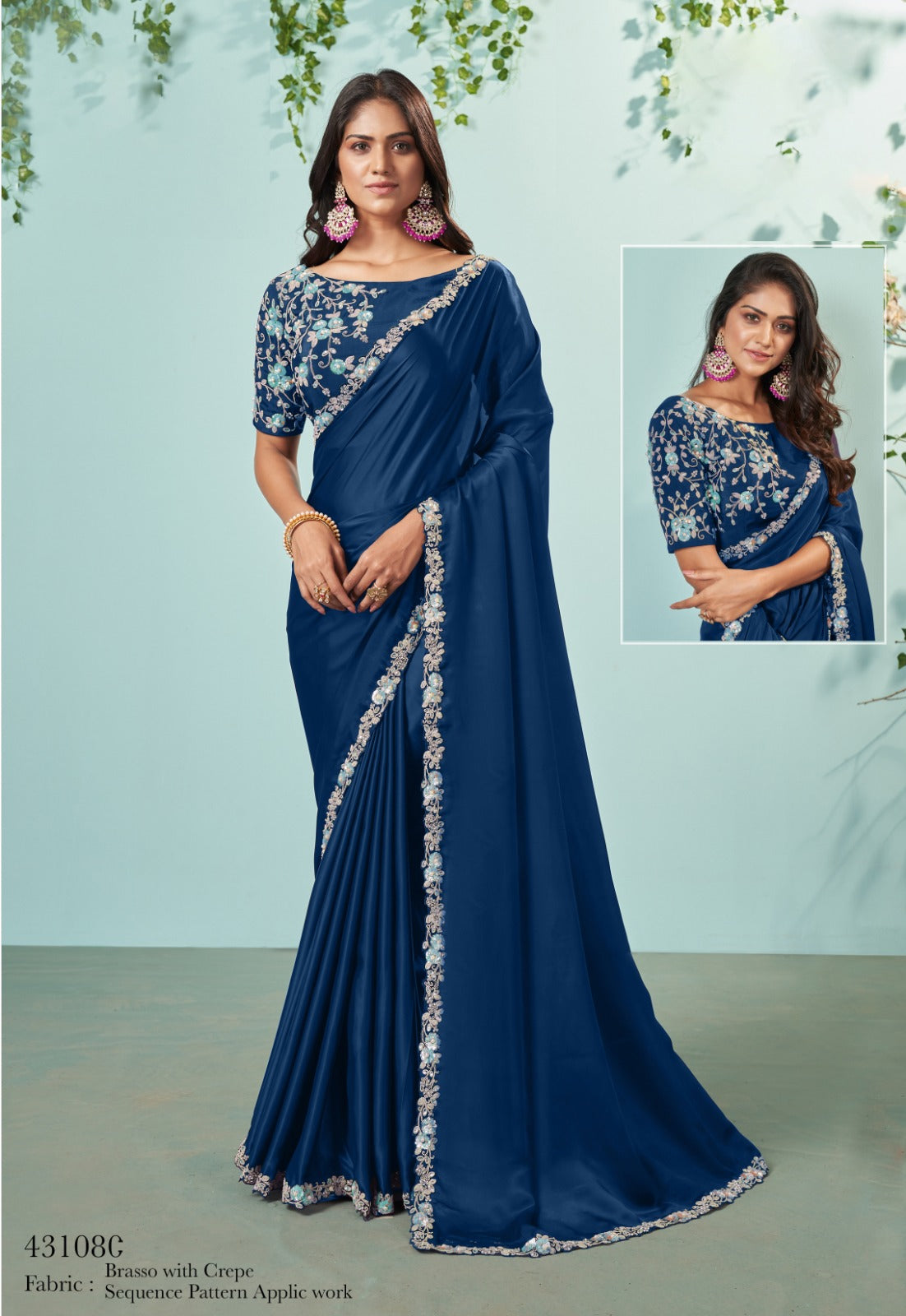 43108C Norita Mahotsav Sarees