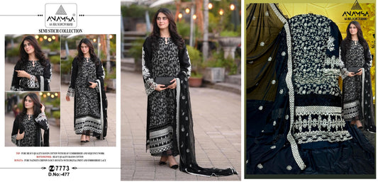 477 Anamsa Pakistani Salwar Suits