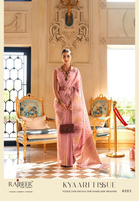 8005 Kyaari Tissue Rajbeer Sarees