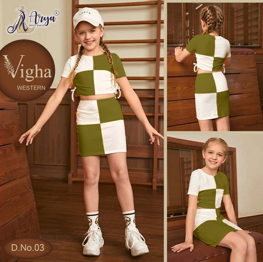 Vigha 03 Adm Girls Western Dress