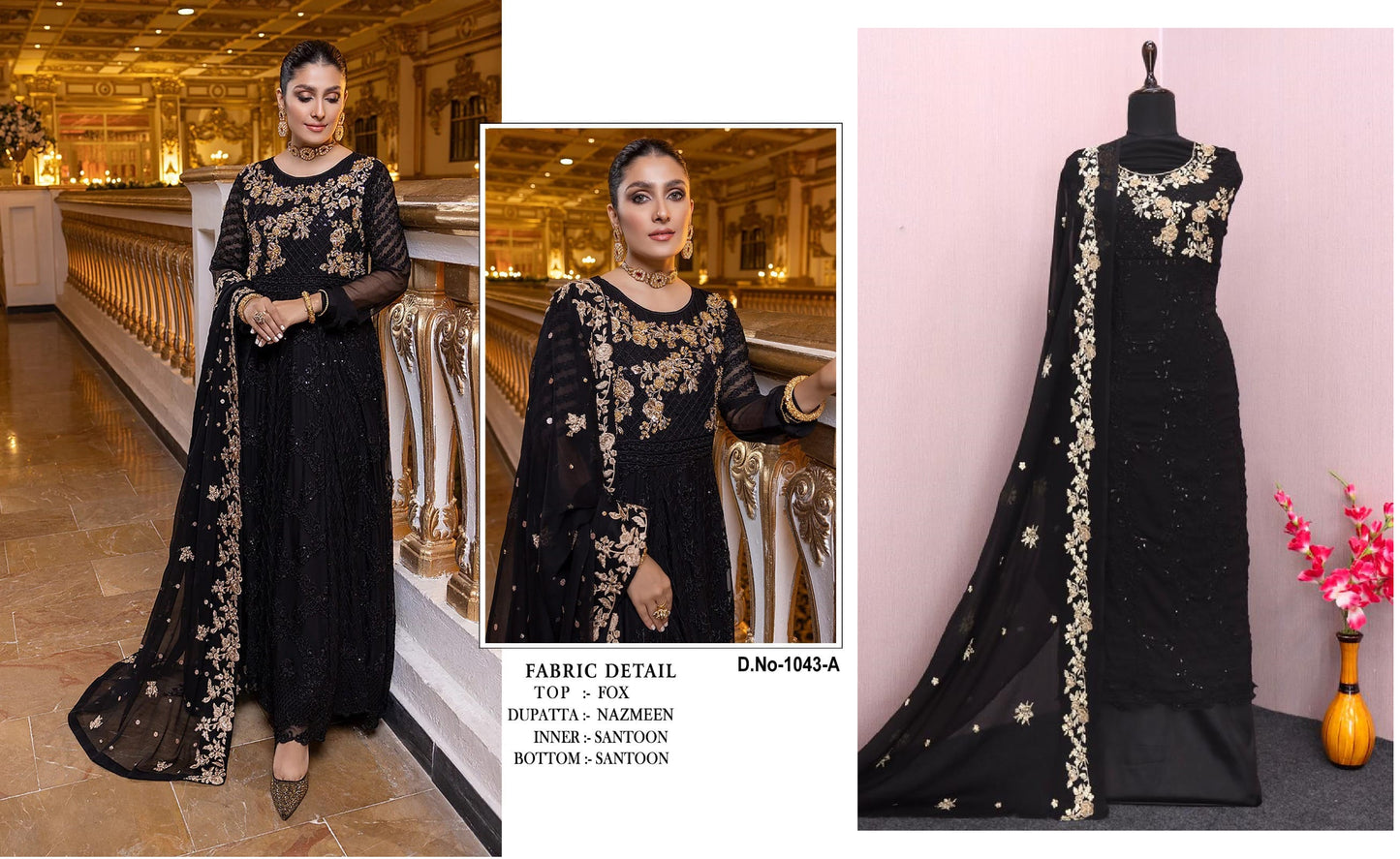 1043A Safa Creation Pakistani Salwar Suits