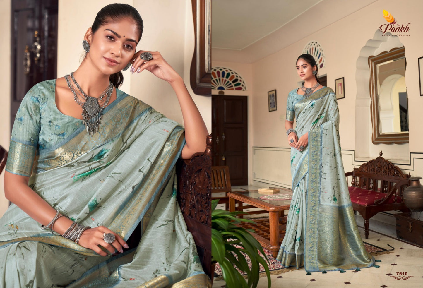 7510 Mahak Pankh Sarees
