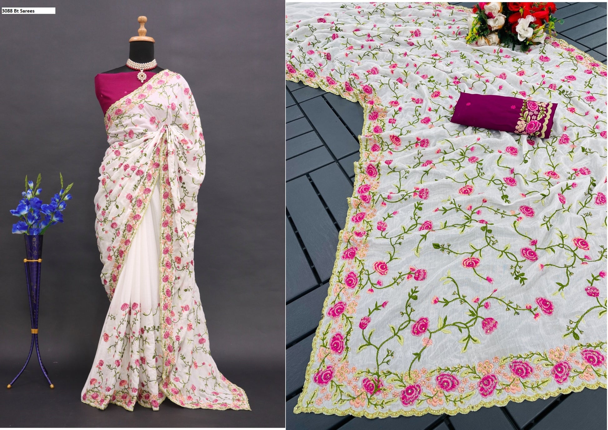 3088 Bt Sarees