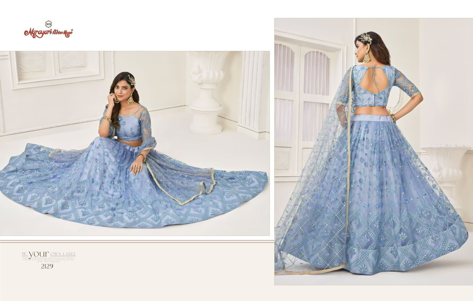 2129 Kelaya Vol 6 Narayani Fashion House Lehenga Choli