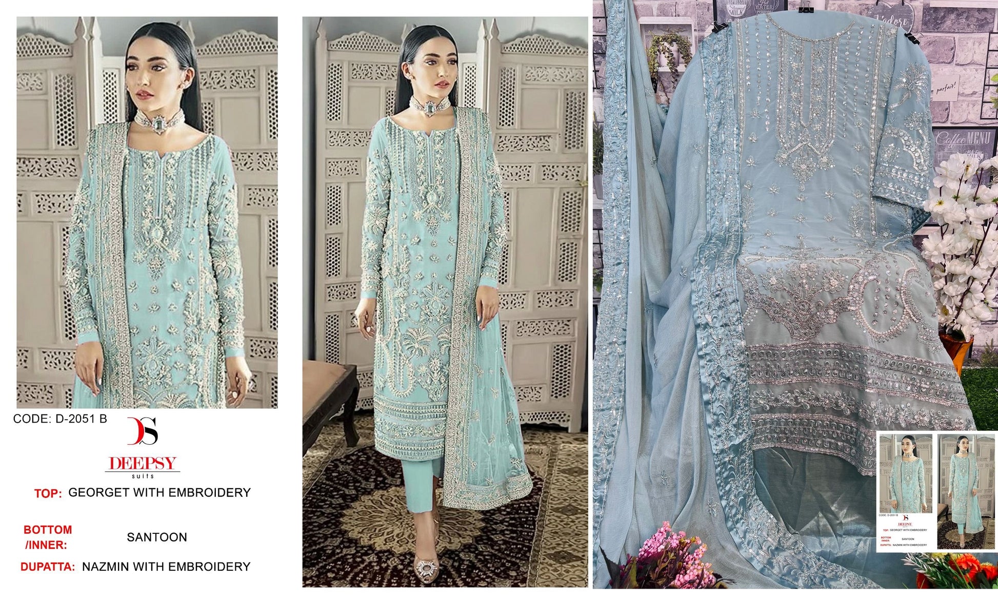 2051B Deepsy Pakistani Salwar Suits